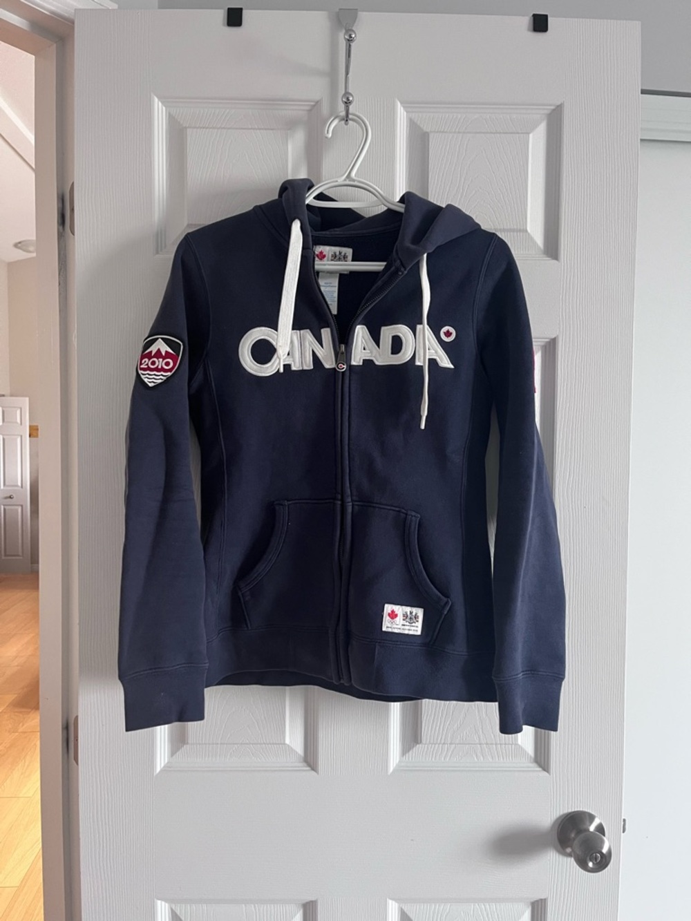 HBC 2010 Olympics Canada Navy Zip-Up Hoodie